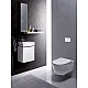 Заказать Комплект унитаза с инсталляцией Geberit iCon T54 Rimfree 500.300.01.I с сиденьем Микролифт и Белой клавишей смыва в магазине сантехники Santeh-Crystal.ru
