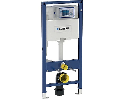 Купить Комплект унитаза с инсталляцией Geberit iCon Rimfree 500.060.TC.I с сиденьем Микролифт и Белой матовой клавишей смыва в магазине сантехники Santeh-Crystal.ru