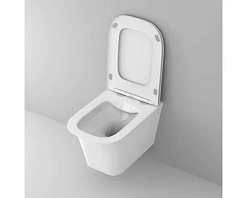 Приобрести Унитаз Grossman Classic GR-4463S подвесной Белый глянец с сиденьем Микролифт в магазине сантехники Santeh-Crystal.ru