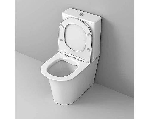 Заказать Унитаз компакт Grossman Galaxy GR-4469S с бачком и сиденьем Микролифт в магазине сантехники Santeh-Crystal.ru