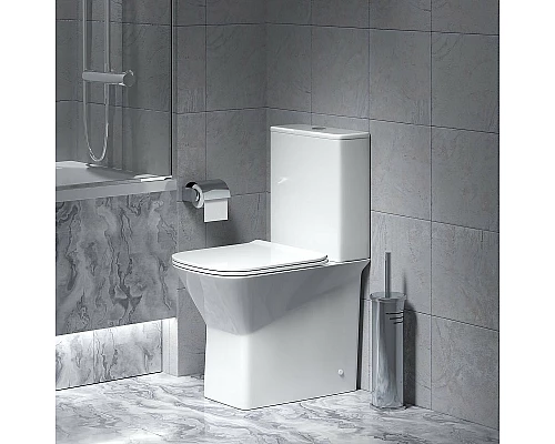 Заказать Унитаз компакт Grossman Galaxy GR-4471S с бачком и сиденьем Микролифт в магазине сантехники Santeh-Crystal.ru