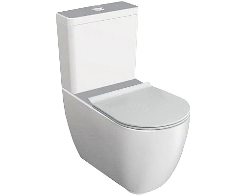 Заказать Унитаз компакт Hatria Fusion Y1ZB01 без бачка и сиденья в магазине сантехники Santeh-Crystal.ru