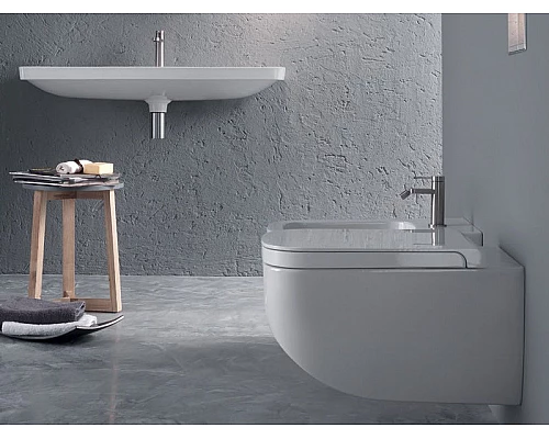 Купить Унитаз Hatria Next Y1F1 подвесной без сиденья в магазине сантехники Santeh-Crystal.ru