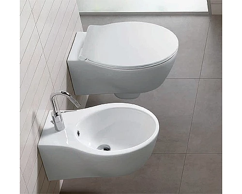 Приобрести Унитаз Hatria Nido YXMD01 подвесной без сиденья в магазине сантехники Santeh-Crystal.ru