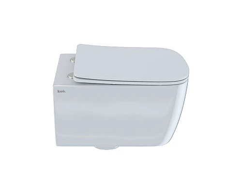 Приобрести Унитаз Iddis Bridge BRIRDSEi25 подвесной с сиденьем Микролифт в магазине сантехники Santeh-Crystal.ru