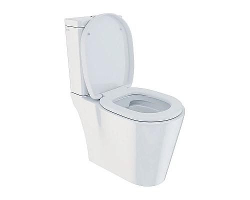 Купить Унитаз компакт Iddis Calipso Rimless CALRDSEi24 с бачком и сиденьем Микролифт в магазине сантехники Santeh-Crystal.ru