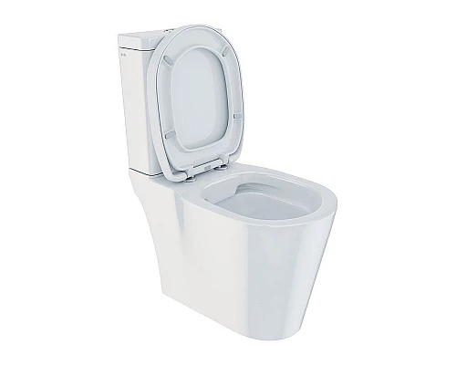 Купить Унитаз компакт Iddis Calipso Rimless CALRDSEi24 с бачком и сиденьем Микролифт в магазине сантехники Santeh-Crystal.ru