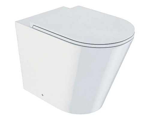 Заказать Унитаз Iddis Calipso Rimless CALRDSEi26 приставной с сиденьем Микролифт в магазине сантехники Santeh-Crystal.ru