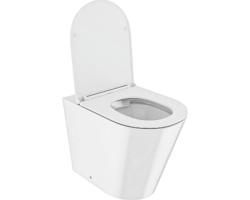 Заказать Унитаз Iddis Calipso Rimless CALRDSEi26 приставной с сиденьем Микролифт в магазине сантехники Santeh-Crystal.ru