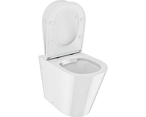 Заказать Унитаз Iddis Calipso Rimless CALRDSEi26 приставной с сиденьем Микролифт в магазине сантехники Santeh-Crystal.ru