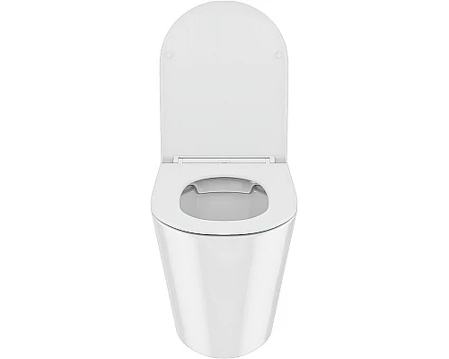 Заказать Унитаз Iddis Calipso Rimless CALRDSEi26 приставной с сиденьем Микролифт в магазине сантехники Santeh-Crystal.ru