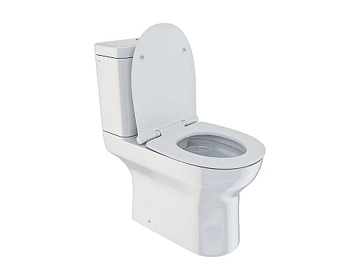 Заказать Унитаз компакт Iddis Drum Rimless DRU2DSEi24 с бачком и сиденьем Микролифт в магазине сантехники Santeh-Crystal.ru