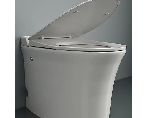 Заказать Унитаз Iddis Pulse PULIDSEi26 приставной с сиденьем Микролифт в магазине сантехники Santeh-Crystal.ru