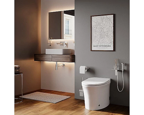 Заказать Унитаз Iddis Pulse PULIDSEi26 приставной с сиденьем Микролифт в магазине сантехники Santeh-Crystal.ru