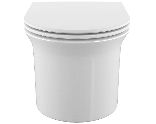 Купить Унитаз Iddis Sena SENRDSEi25 подвесной с сиденьем Микролифт в магазине сантехники Santeh-Crystal.ru