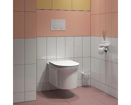 Купить Унитаз Iddis Sena SENRDSEi25 подвесной с сиденьем Микролифт в магазине сантехники Santeh-Crystal.ru
