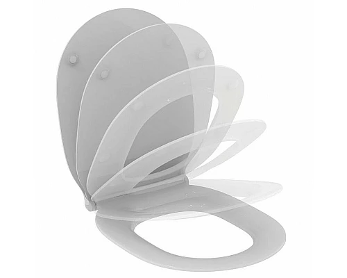 Заказать Комплект унитаза с инсталляцией Ideal Standard Connect Air P212101 с сиденьем Микролифт и клавишей смыва Хром в магазине сантехники Santeh-Crystal.ru