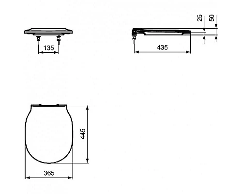 Приобрести Комплект унитаза с инсталляцией Ideal Standard Connect Air PR212101 с сиденьем Микролифт и клавишей смыва Хром в магазине сантехники Santeh-Crystal.ru