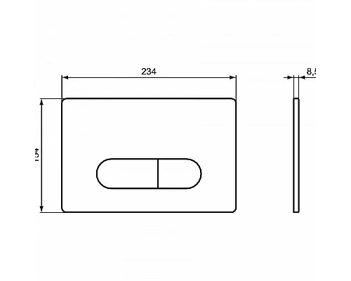 Приобрести Комплект унитаза с инсталляцией Ideal Standard Connect Air PR212101 с сиденьем Микролифт и клавишей смыва Хром в магазине сантехники Santeh-Crystal.ru
