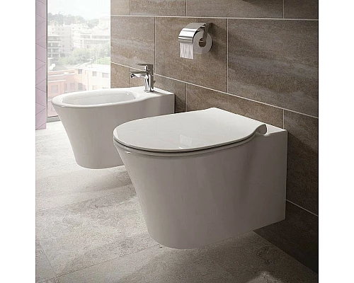 Купить Унитаз Ideal Standard Connect Air E005401 подвесной без сиденья в магазине сантехники Santeh-Crystal.ru