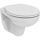 Приобрести Унитаз Ideal Standard Eurovit K881201 подвесной с сиденьем Микролифт в магазине сантехники Santeh-Crystal.ru