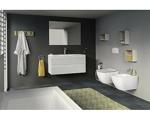 Приобрести Унитаз Ideal Standard Tesi T355101 подвесной с сиденьем Микролифт в магазине сантехники Santeh-Crystal.ru