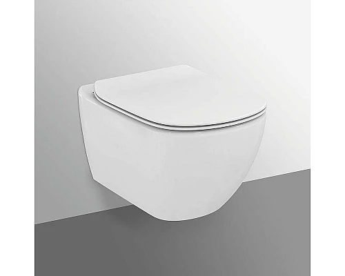 Приобрести Унитаз Ideal Standard Tesi T355101 подвесной с сиденьем Микролифт в магазине сантехники Santeh-Crystal.ru