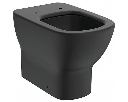 Купить Унитаз Ideal Standard Tesi AquaBlade T0077V3 приставной Черный матовый без сиденья в магазине сантехники Santeh-Crystal.ru