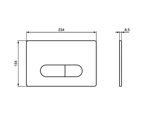 Купить Комплект унитаза с инсталляцией Ideal Standard Tesi Rimless TT00003/115AA с сиденьем Микролифт и клавишей смыва Хром в магазине сантехники Santeh-Crystal.ru