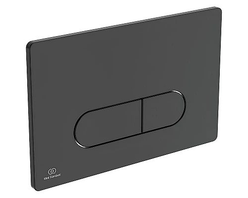 Заказать Комплект унитаза с инсталляцией Ideal Standard Tesi Rimless TT00003/115A6 с сиденьем Микролифт и Черной матовой клавишей смыва в магазине сантехники Santeh-Crystal.ru