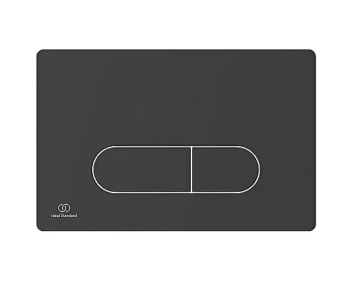 Заказать Комплект унитаза с инсталляцией Ideal Standard Tesi Rimless TT00003/115A6 с сиденьем Микролифт и Черной матовой клавишей смыва в магазине сантехники Santeh-Crystal.ru