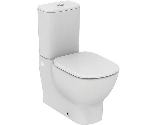 Купить Унитаз компакт Ideal Standard Tesi T008201 без бачка и сиденья в магазине сантехники Santeh-Crystal.ru