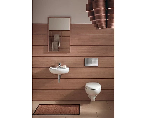 Заказать Комплект унитаза с инсталляцией Jacob Delafon Brive E21733RU-00 с сиденьем Микролифт и клавишей смыва Хром в магазине сантехники Santeh-Crystal.ru