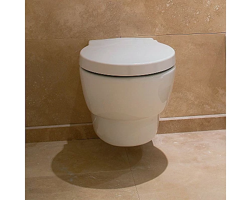 Заказать Унитаз Jacob Delafon Ove E1585-00 подвесной с сиденьем Микролифт в магазине сантехники Santeh-Crystal.ru