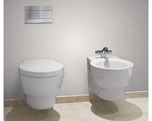 Заказать Унитаз Jacob Delafon Ove E1585-00 подвесной с сиденьем Микролифт в магазине сантехники Santeh-Crystal.ru