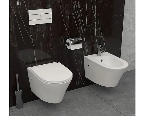 Заказать Унитаз Jacob Delafon Rodin+ EDY102-00 подвесной без сиденья в магазине сантехники Santeh-Crystal.ru