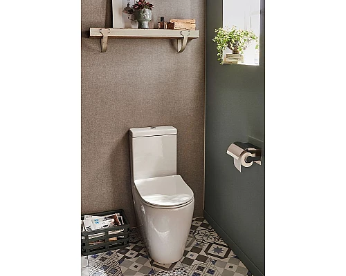 Купить Унитаз компакт Jacob Delafon Soprano UJAK102-0 без бачка и сиденья в магазине сантехники Santeh-Crystal.ru