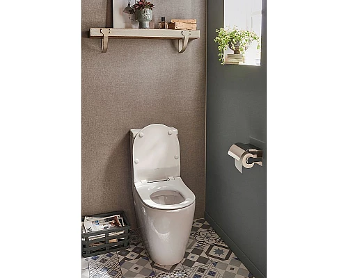 Купить Унитаз компакт Jacob Delafon Soprano UJAK102-0 без бачка и сиденья в магазине сантехники Santeh-Crystal.ru