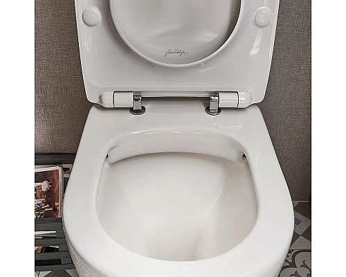 Купить Унитаз компакт Jacob Delafon Soprano UJAK102-0 без бачка и сиденья в магазине сантехники Santeh-Crystal.ru