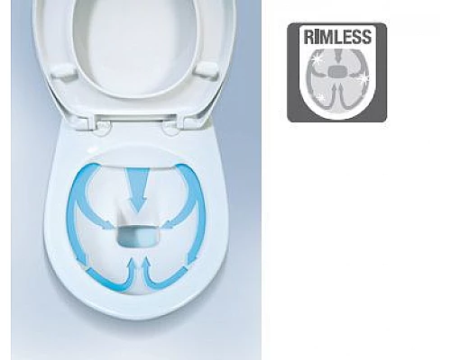 Купить Унитаз Jika Dino rimless 2137.7.000.000.1 подвесной без сиденья в магазине сантехники Santeh-Crystal.ru