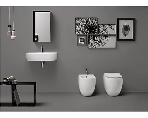 Заказать Унитаз Kerasan Flo 3116 приставной без сиденья в магазине сантехники Santeh-Crystal.ru