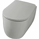 Унитаз Kerasan Nolita 531459 подвесной Grigio matt без сиденья Унитаз Kerasan Nolita 531459 подвесной Grigio matt без сиденья