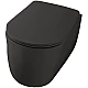 Заказать Унитаз Kerasan Nolita 531431 подвесной Черный матовый без сиденья в магазине сантехники Santeh-Crystal.ru