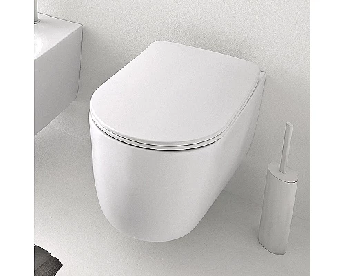 Заказать Унитаз Kerasan Nolita 531430 подвесной Белый матовый без сиденья в магазине сантехники Santeh-Crystal.ru