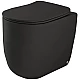 Приобрести Унитаз Kerasan Nolita 531831 приставной Черный матовый без сиденья в магазине сантехники Santeh-Crystal.ru