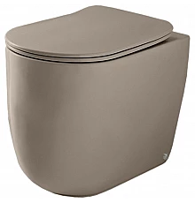 Унитаз Kerasan Nolita 531881 приставной Nocciola mat без сиденья