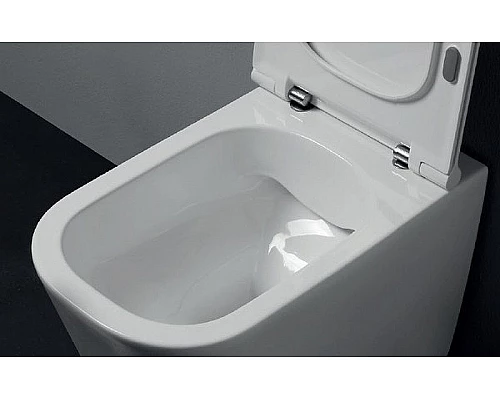 Заказать Унитаз Kerasan Tribeca 511430 подвесной Белый матовый без сиденья в магазине сантехники Santeh-Crystal.ru