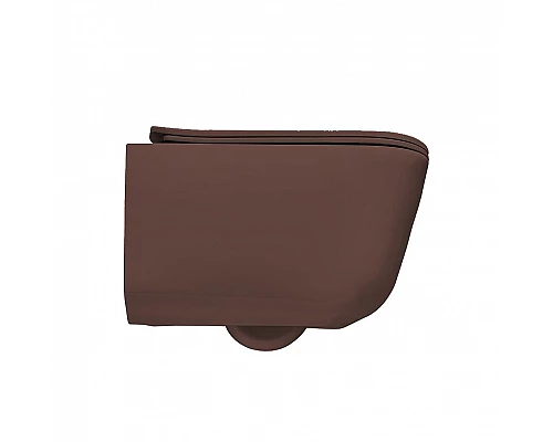 Заказать Унитаз Kerasan Tribeca 511475 подвесной Borgogna matt без сиденья в магазине сантехники Santeh-Crystal.ru