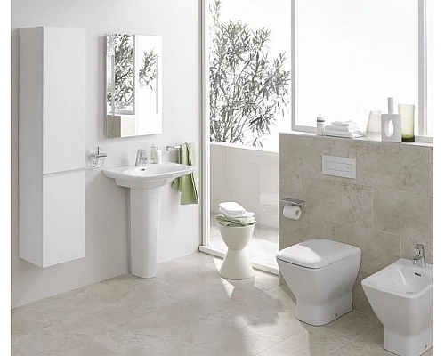 Приобрести Унитаз Laufen Palace New 8.2370.1 приставной без сиденья в магазине сантехники Santeh-Crystal.ru