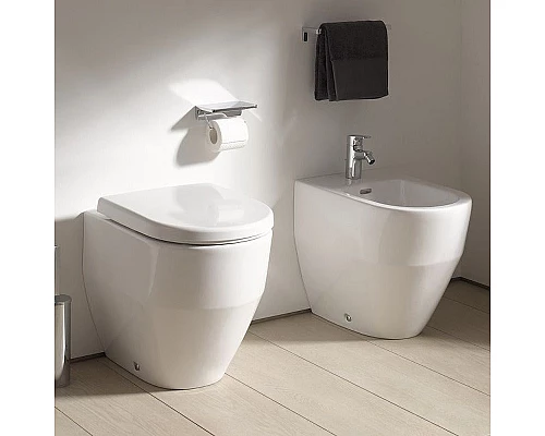 Купить Унитаз Laufen Pro 8.2295.6.000.000.1 приставной без сиденья в магазине сантехники Santeh-Crystal.ru